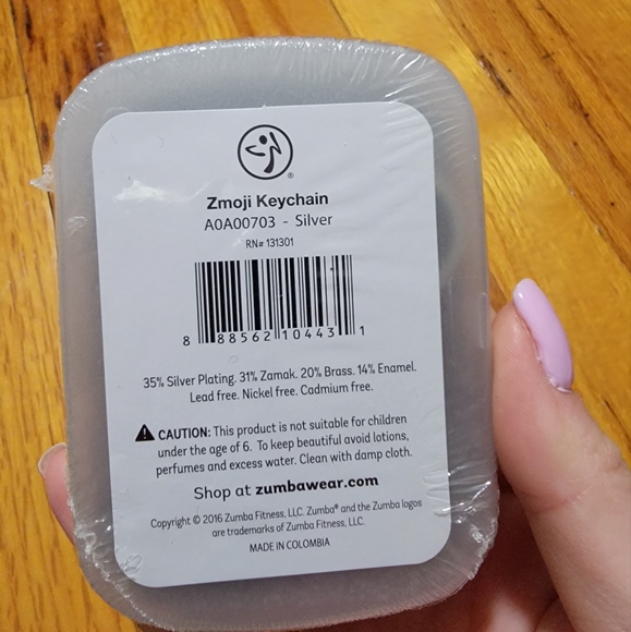 ZUMBA fitness zmoji keychain - Picture 3 of 3